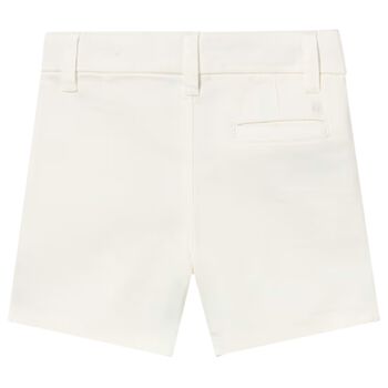 Younger Boys Ivory Shorts