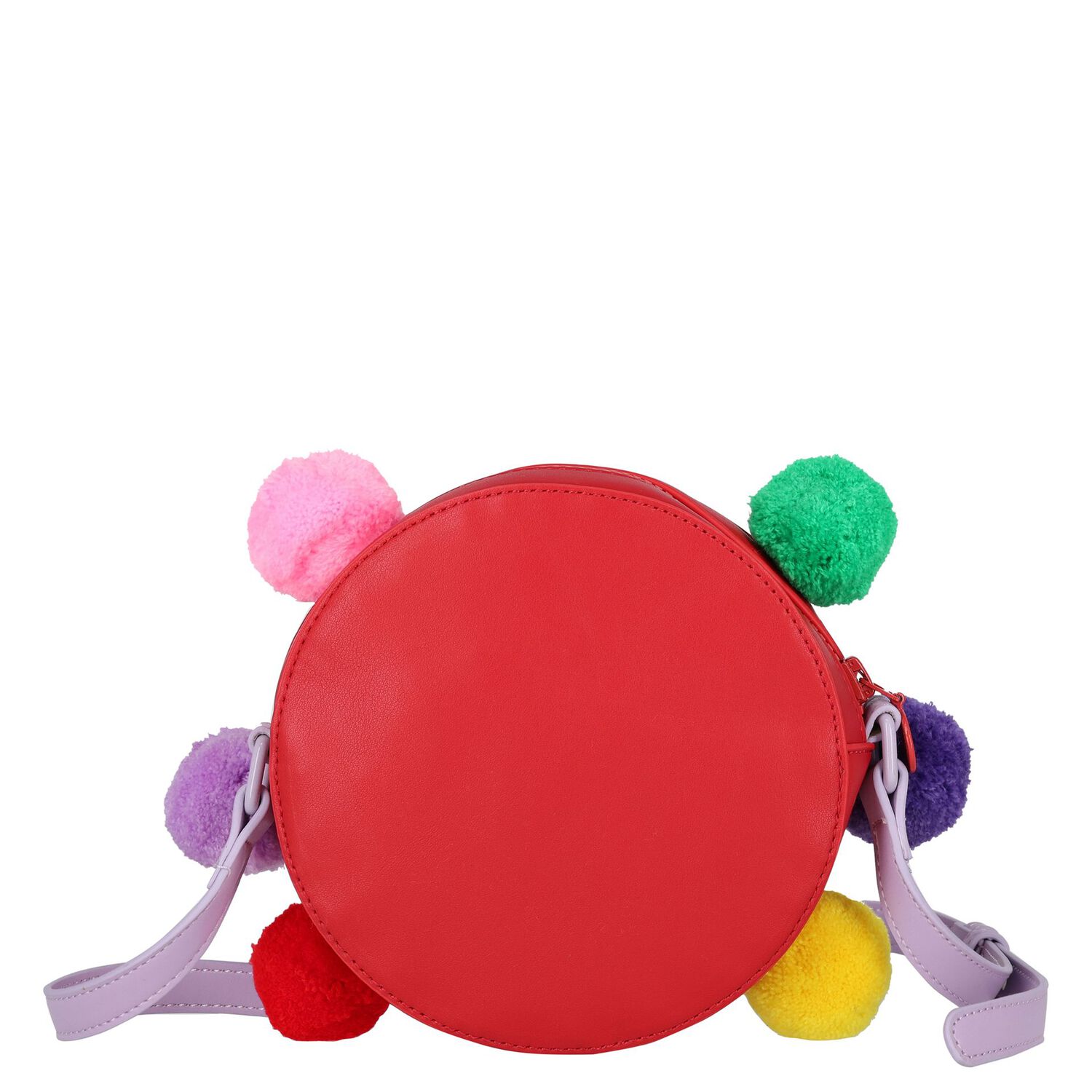 Girls Red Circle Logo Bag, 1, hi-res