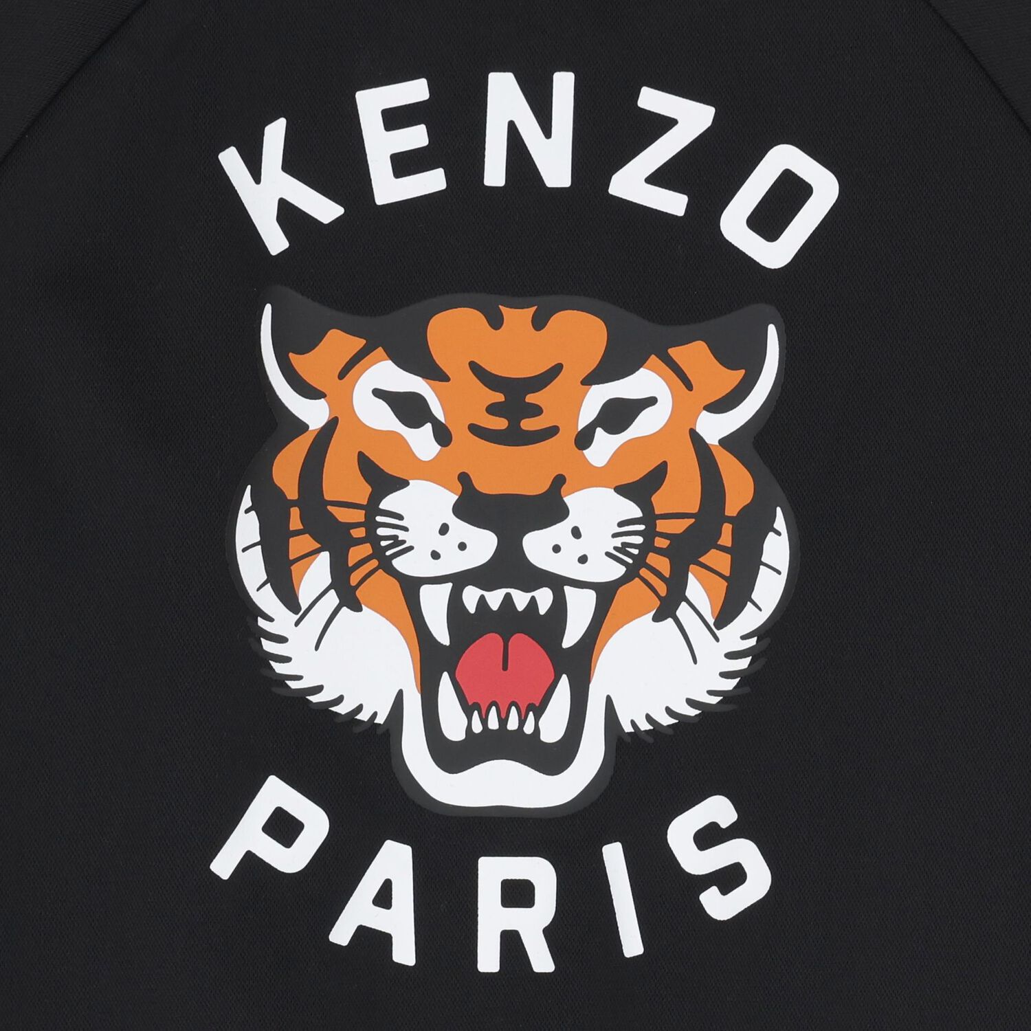 Black Tiger Logo Zip Up Top, 1, hi-res image number null