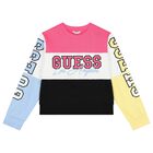 Girls Multi-Coloured Logo Sweatshirt, 1, hi-res