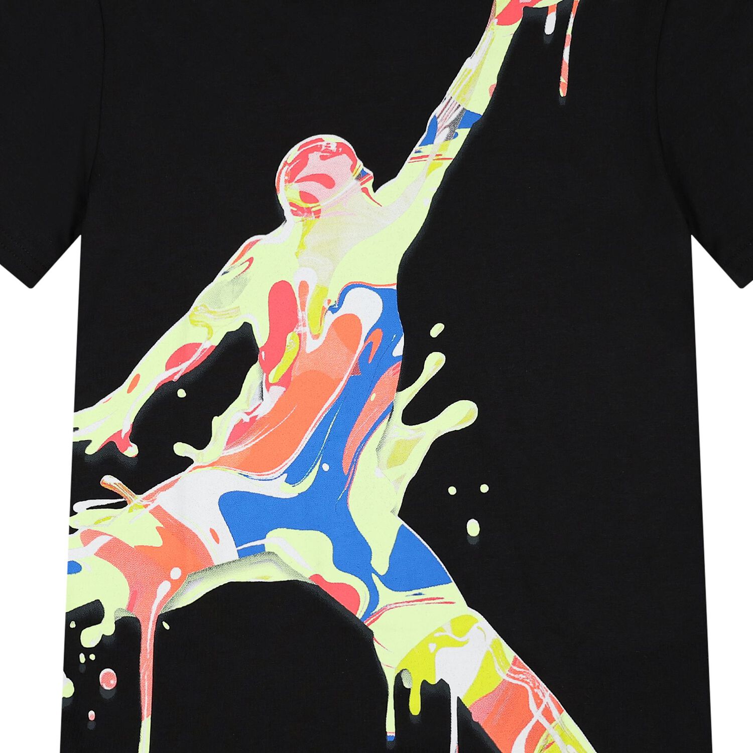 Boys Black Jordan T-Shirt, 1, hi-res