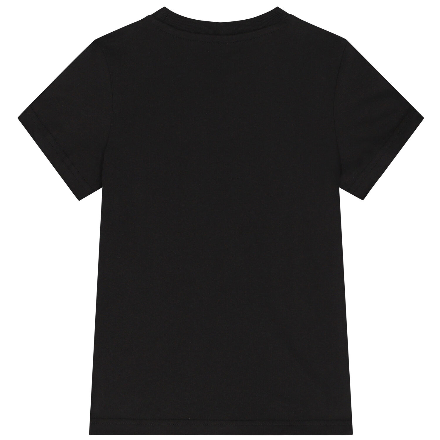 Boys Black Logo T-Shirt, 1, hi-res