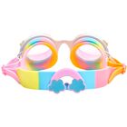 Girls Rainbow Swimming Goggles, 1, hi-res