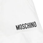 Girls White Logo Shorts, 1, hi-res