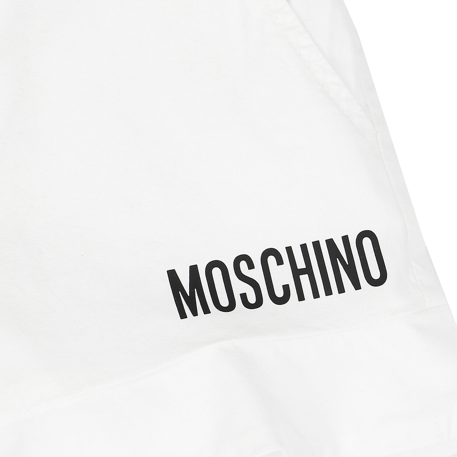 Girls White Logo Shorts, 1, hi-res