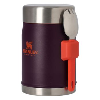 Purple Classic Legendary Food Jar & Spork