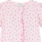 Baby Girls Pink Tulip Blossoms Babygrow, 1, hi-res
