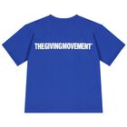 Blue Logo Oversized T- Shirt, 3, hi-res
