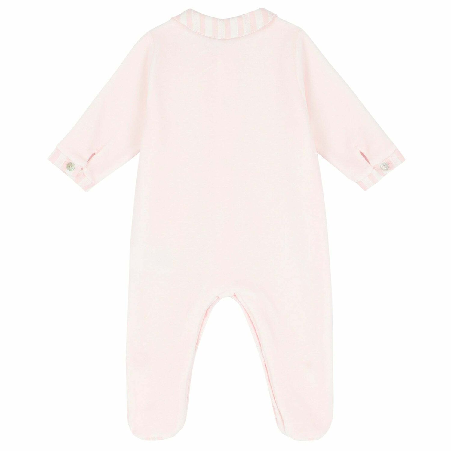 Baby Girls Pink Babygrow, 1, hi-res image number null