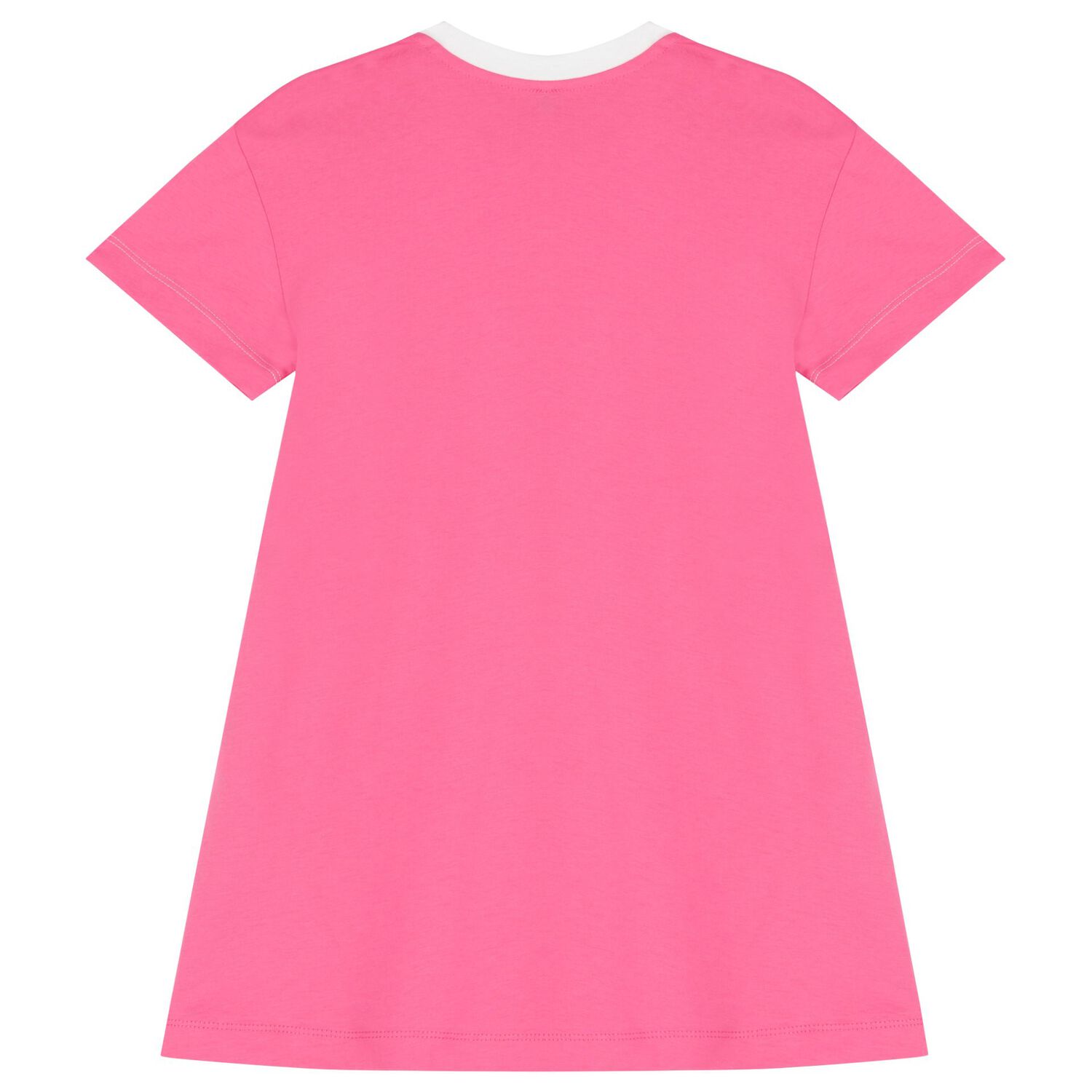 Girls Pink Logo Dress, 2, hi-res