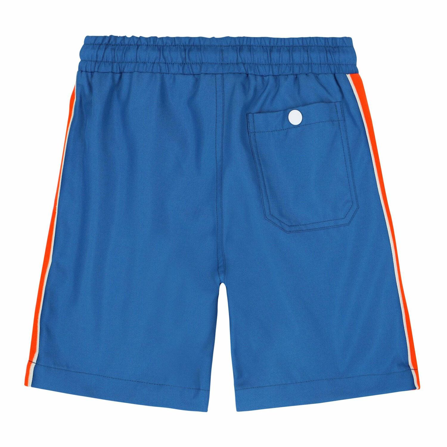 Boys Blue Logo Shorts , 2, hi-res