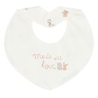 Ivory & Beige Baby Romper Gift Set, 3, hi-res