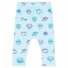 Baby Boys Blue Animal Joggers, 1, hi-res