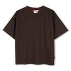 Boys Brown Logo T-Shirt, 1, hi-res