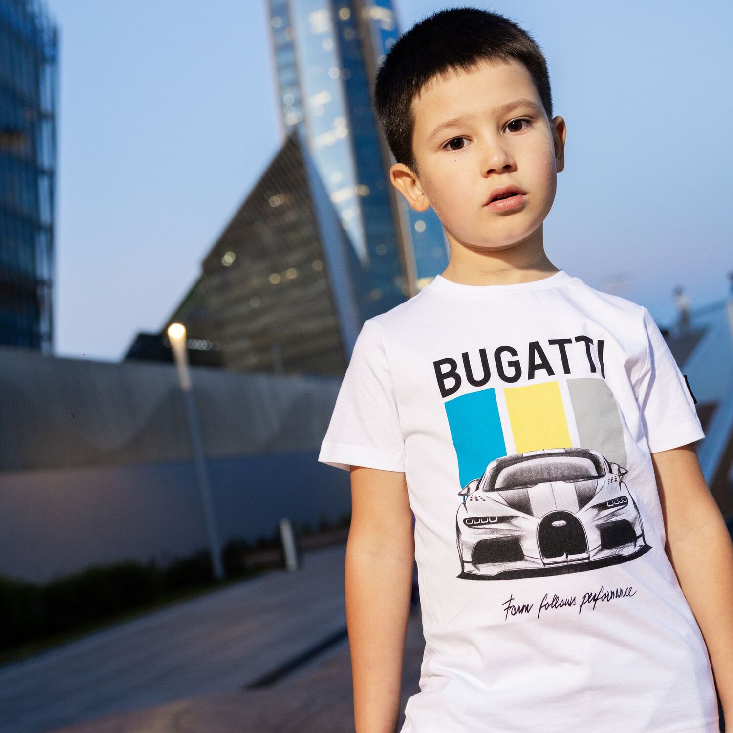 Boys White Logo T-Shirt, 1, hi-res