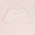 Baby Girls Pink Angel Wings Babygrow Set, 2, hi-res