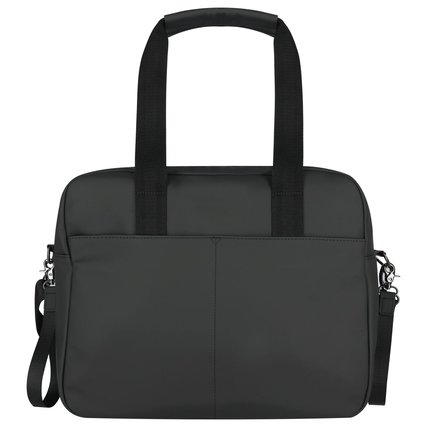 Black Logo Baby Changing Bag, 1, hi-res