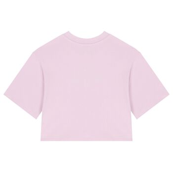Girls Pink Logo T-Shirt