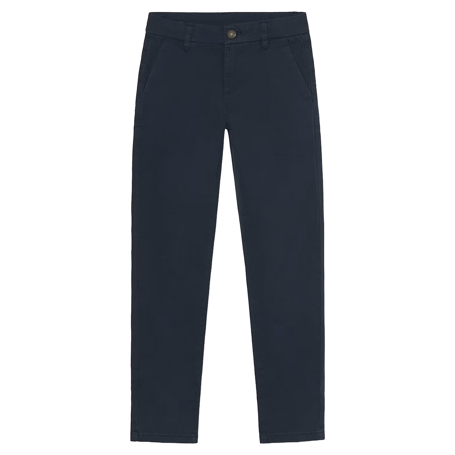 Boys Navy Blue Trousers, 1, hi-res
