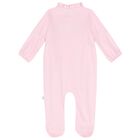 Baby Girls Pink Roses Babygrow Set, 1, hi-res
