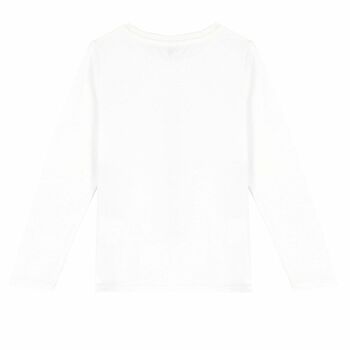 Boys Long Sleeve White Top