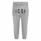Boys Grey Icon Joggers, 1, hi-res