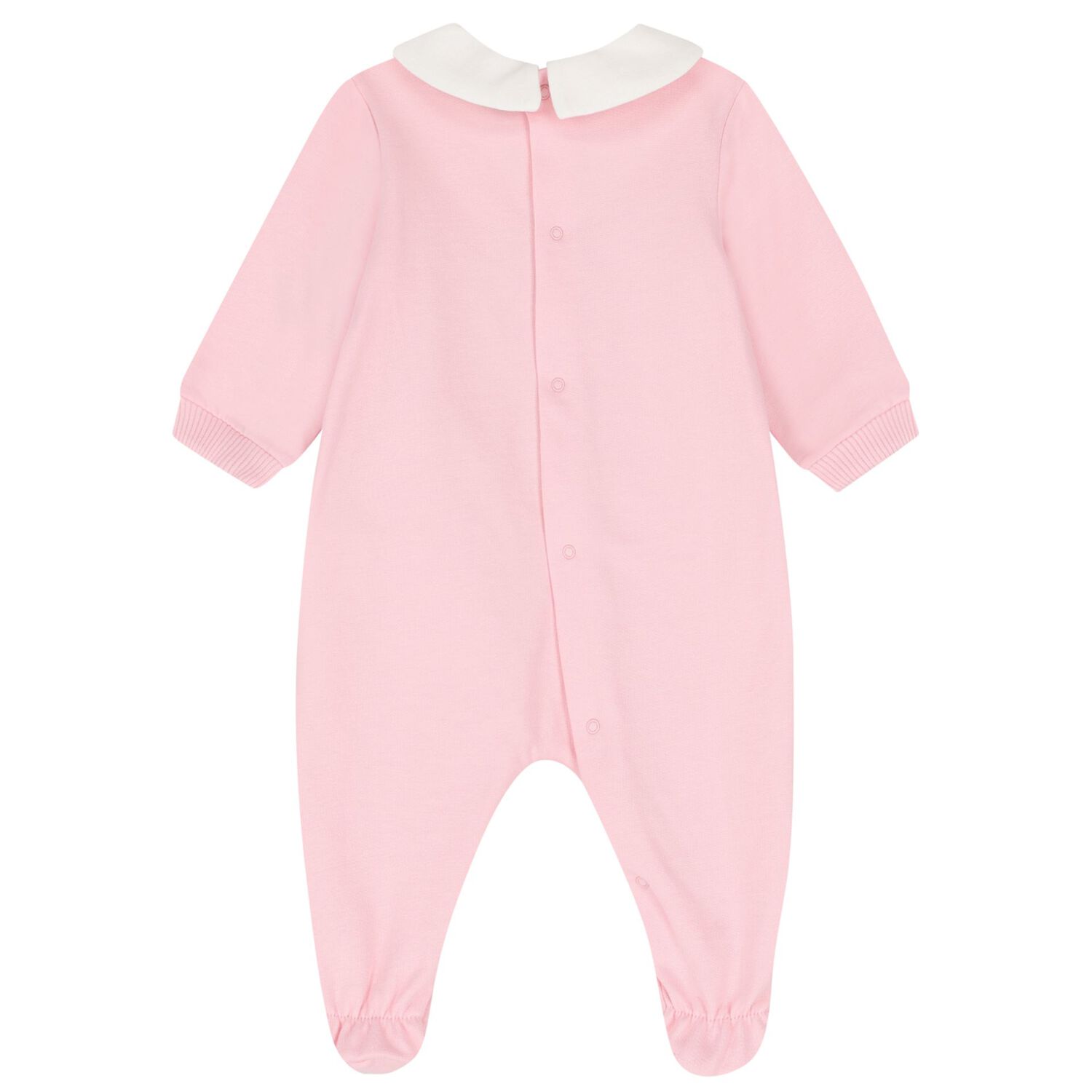 Baby Girls Pink & White Teddy Bear Logo Babygrow Gift Set, 4, hi-res