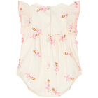 Baby Girls Ivory & Pink Ballerina Shortie, 1, hi-res