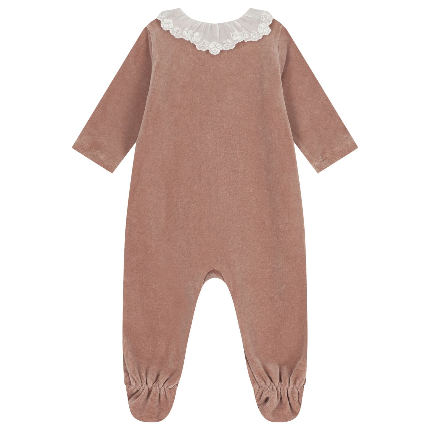 Baby Girls Ivory & Brown Babygrow Gift Set, 1, hi-res