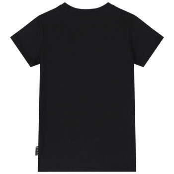 Boys Black Logo T-Shirt