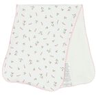 Baby Girls White & Pink Babygrow Roses Gift Set, 1, hi-res