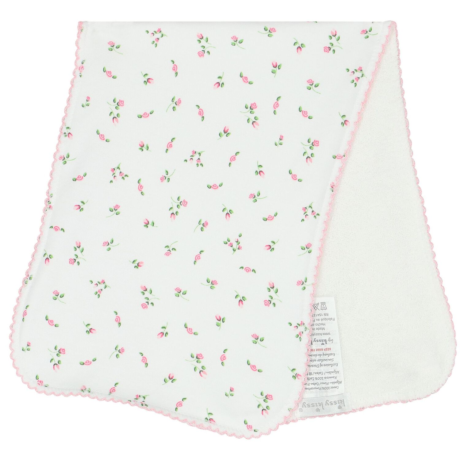 Baby Girls White & Pink Babygrow Roses Gift Set, 1, hi-res image number null