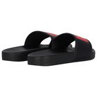 Boys Black & Red Logo Sliders, 1, hi-res