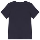 Navy Blue Teddy Bear Logo T-Shirt, 5, hi-res