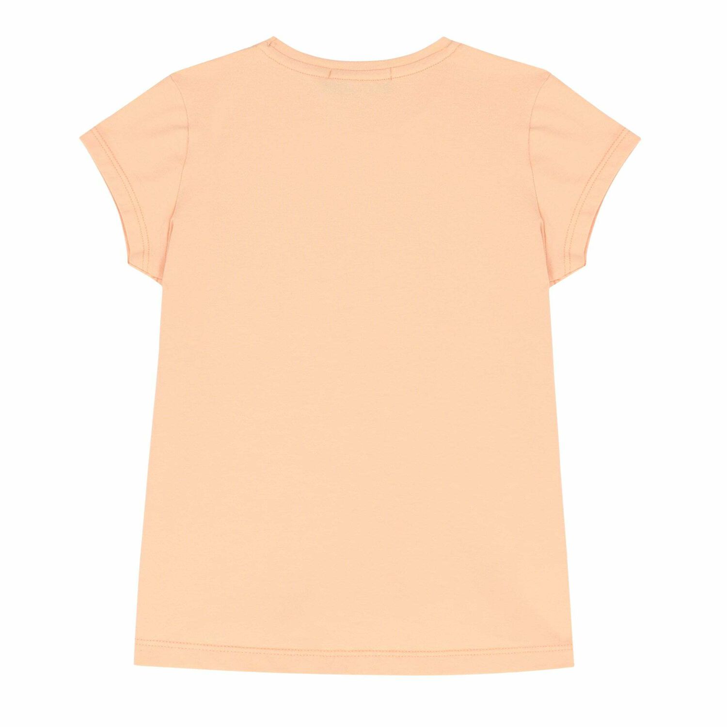 Girls Pink Logo T-Shirt, 3, hi-res