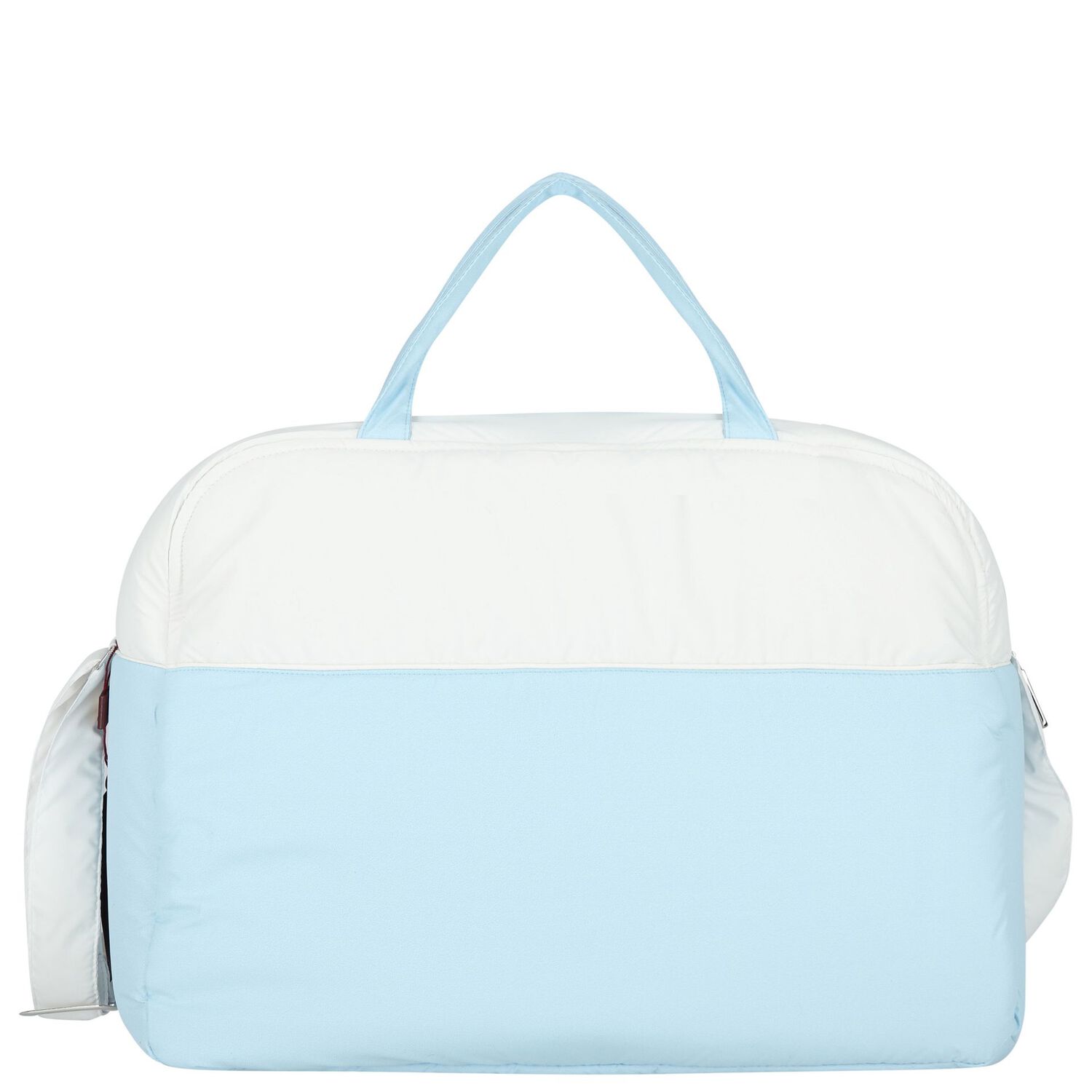 White & Blue Logo Baby Changing Bag, 4, hi-res image number null