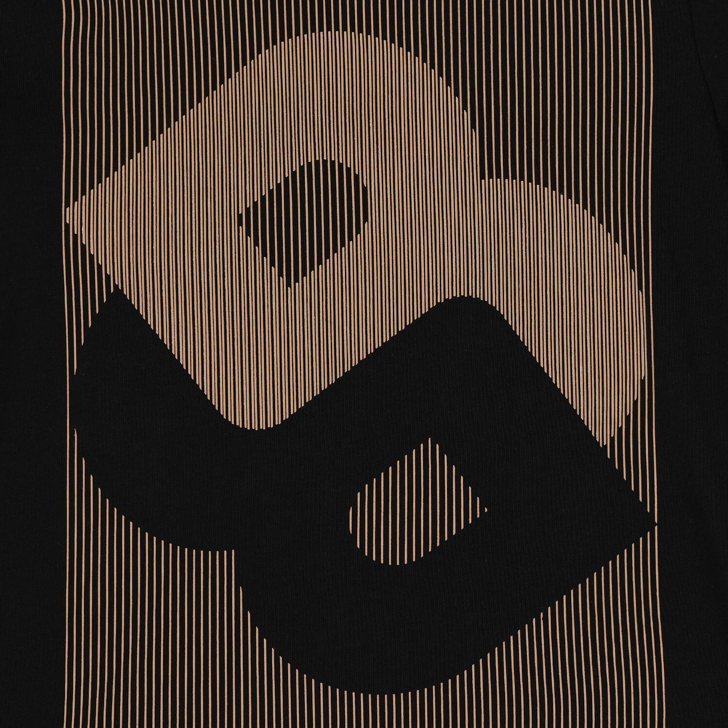 Boys Black & Beige Logo T-Shirt, 1, hi-res image number null