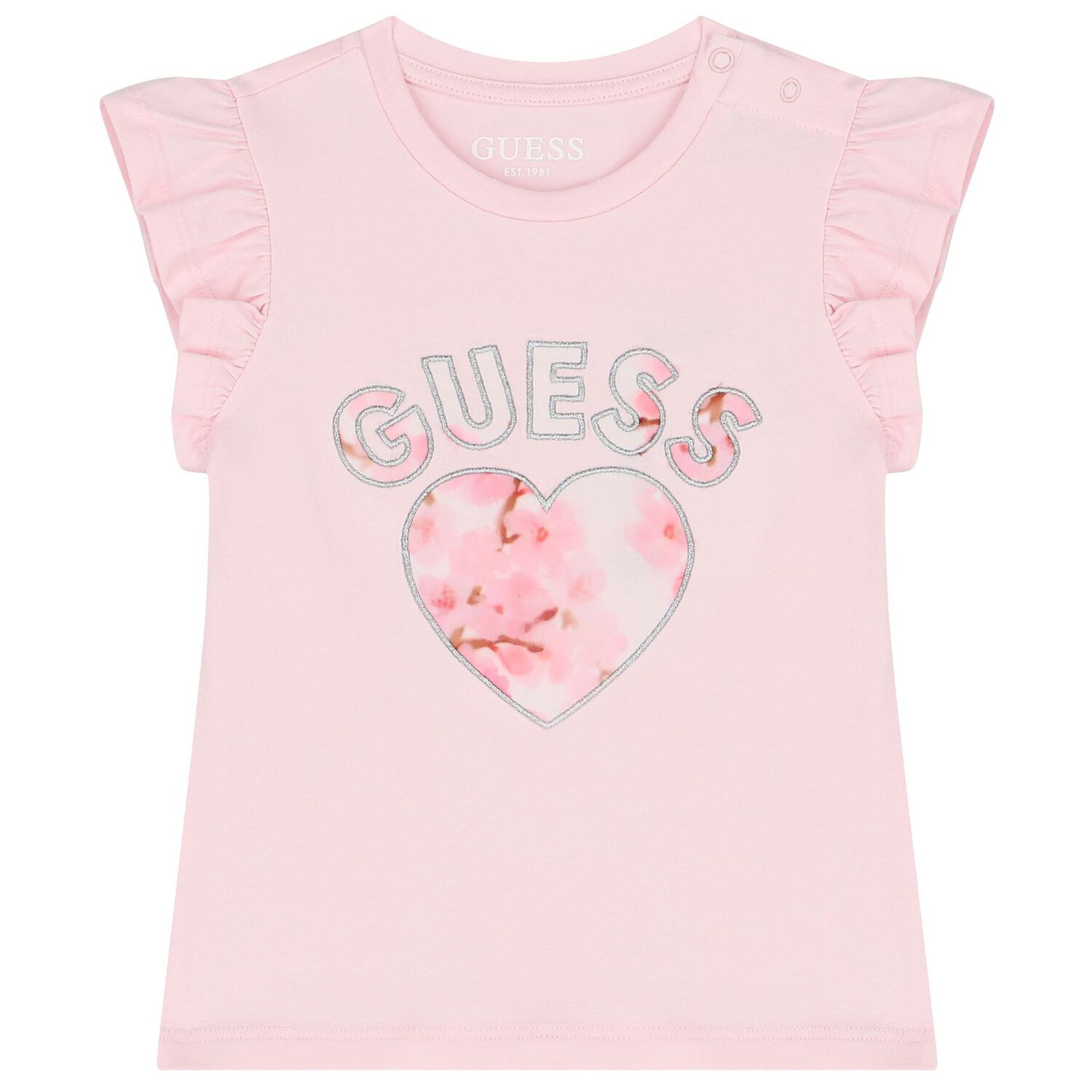 Baby Girls Pink Logo Skirt Set, 1, hi-res