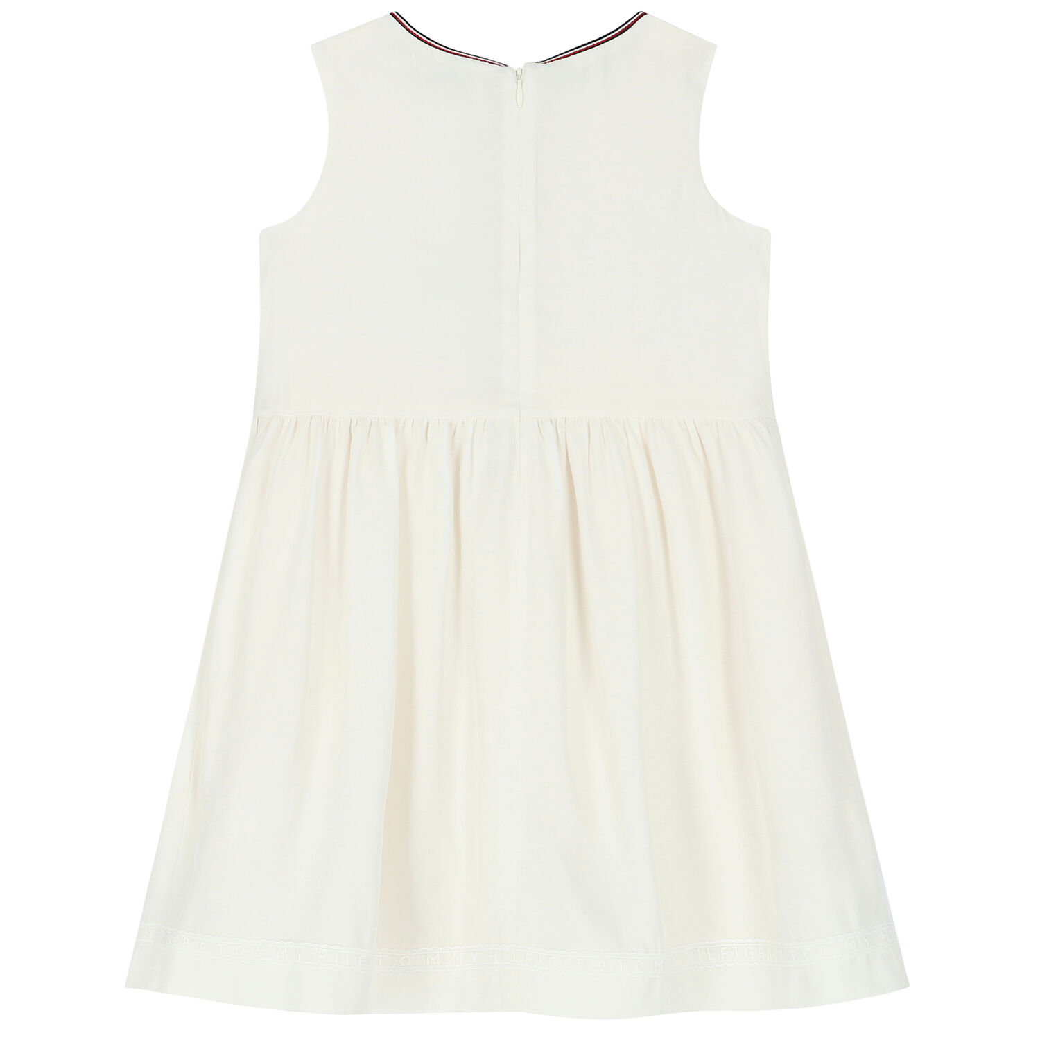 Girls Ivory Logo Dress, 1, hi-res image number null