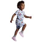 Girls Pink Logo Bubblecomfy Slip On  Trainers, 1, hi-res