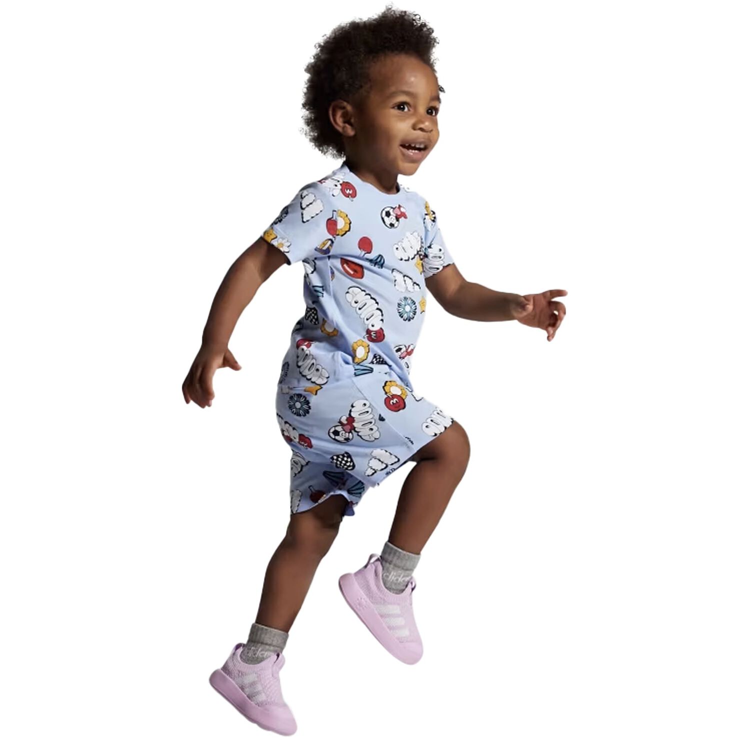 Girls Pink Logo Bubblecomfy Slip On  Trainers, 1, hi-res