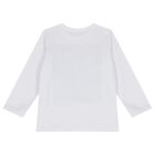 Boys White & Blue Yeti Long Sleeve Top, 1, hi-res