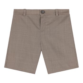Baby Boys Beige Chevron Shorts