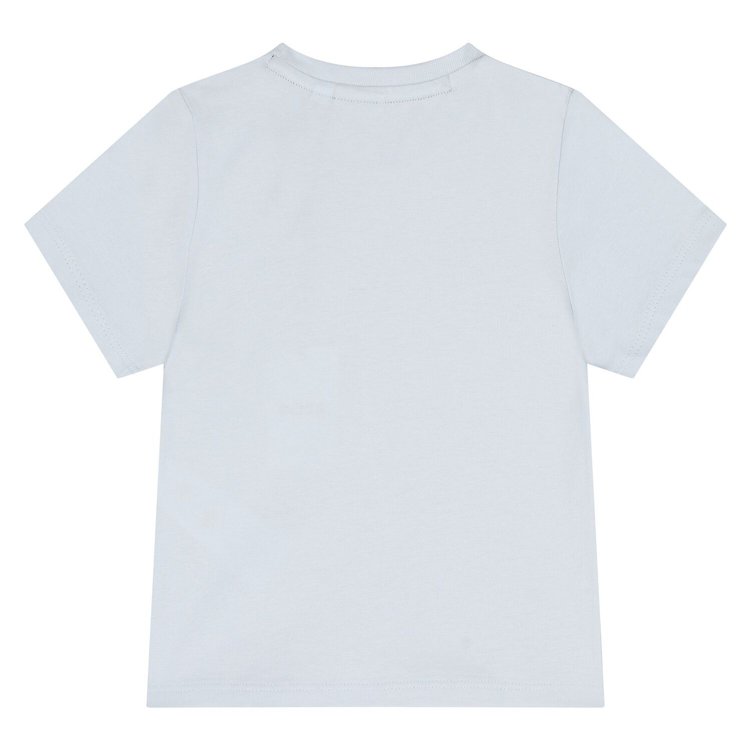 Younger Boys Blue Logo T-Shirt, 3, hi-res