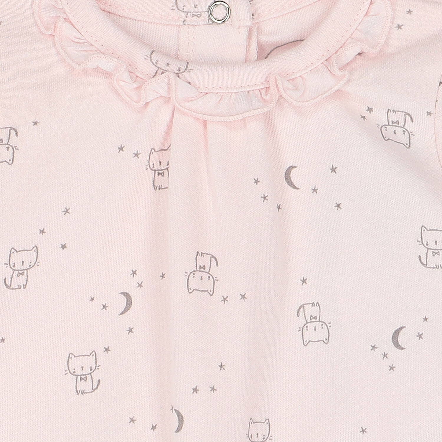 Baby Girls Pink Organic Cotton Shortie, 1, hi-res image number null