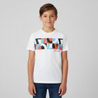 Boys White Logo T-Shirt, 1, hi-res