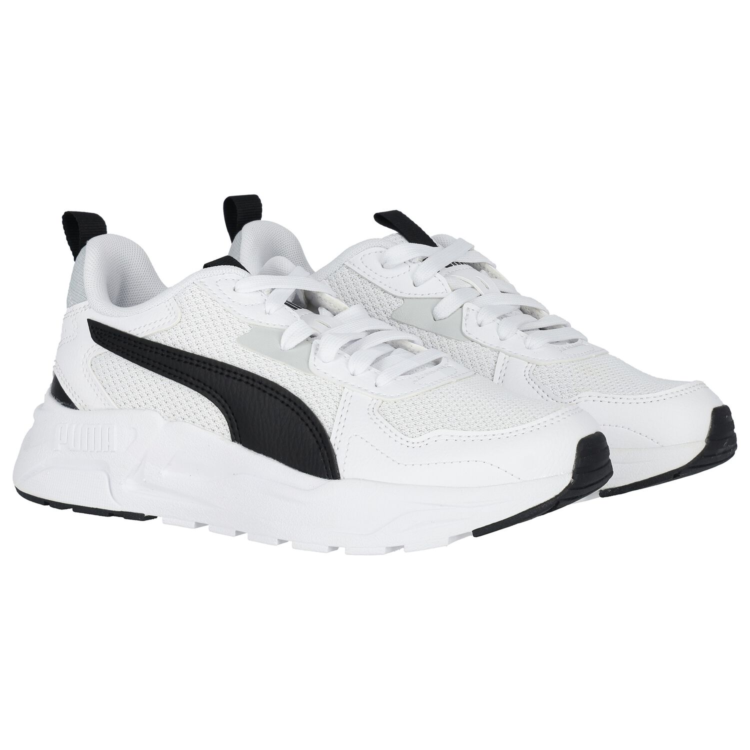 White & Black Trinity Lite Trainers, 1, hi-res image number null