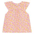 Baby Girls Yellow & Pink Floral Shorts Set ( 2-Pack ), 1, hi-res