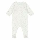 Baby Girls White & Pink Cherry Babygrow, 1, hi-res