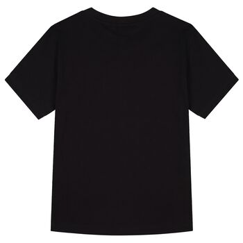 Boys Black Logo T-Shirt